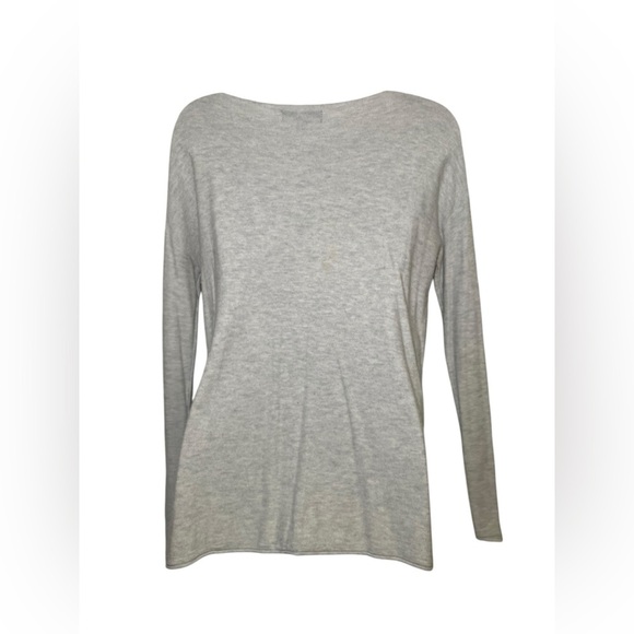 Mossimo Pullover Gray Light Weight Sweater Size M - Picture 2 of 5